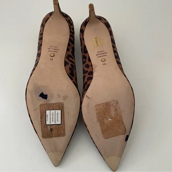 Stuart Weitzman Leopard Print Heels - Picture 10 of 10